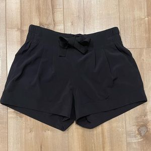 LAST CHANCE BEFORE DONATION Black lululemon shorts size 4